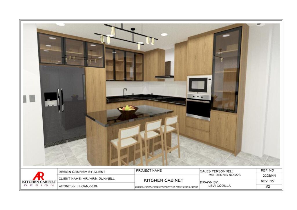 DUNWELL MAIN KITCHEN CABINET-000001